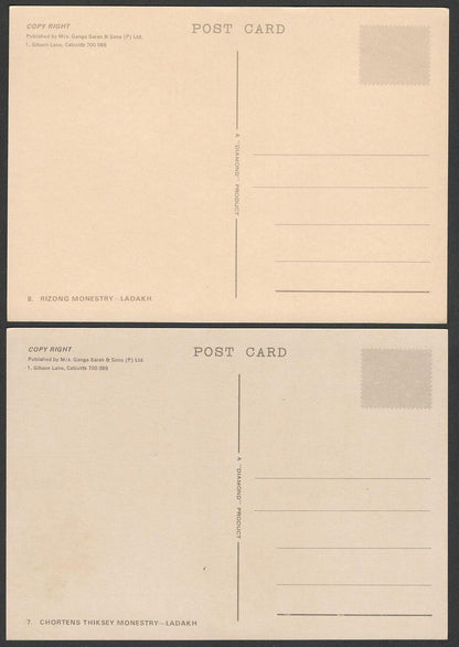 (AOP) Ladakh India Tibet vintage postcards (8)