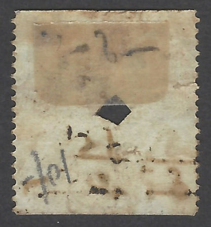 AOP India QV 1870 COURT FEES red ovpt on QV PETITION 1a on 8R used Bft 104