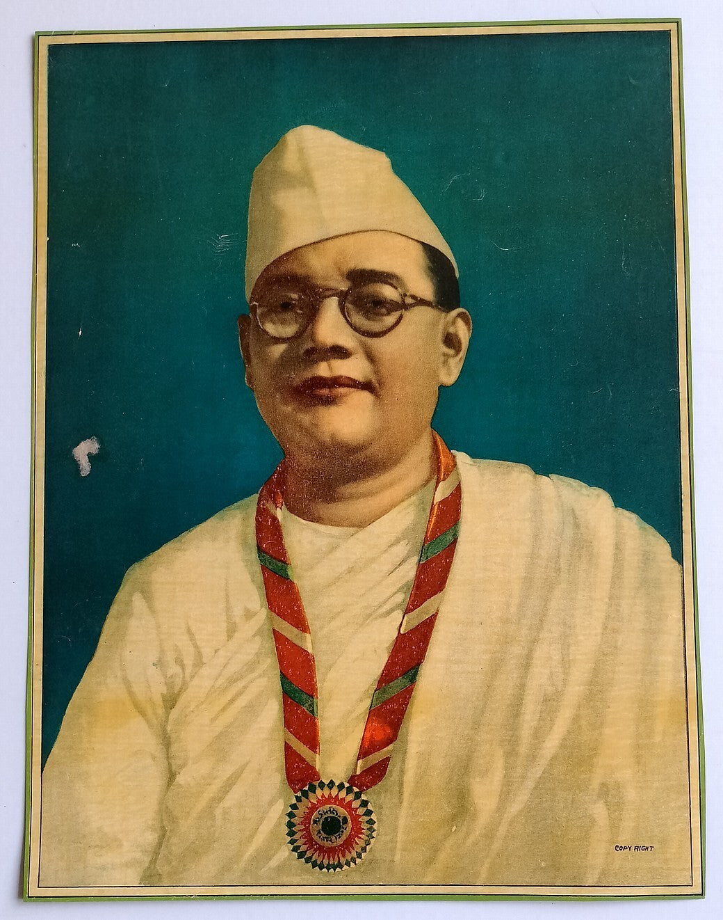 AOP India vintage poster SUBHAS CHANDRA BOSE 9x12 inches R