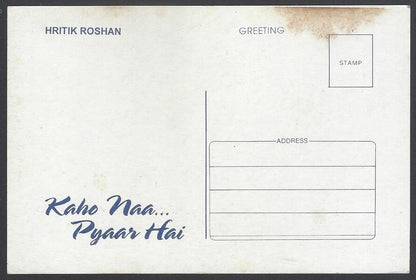 AOP India Bollywood vintage postcard - HRITHIK ROSHAN
