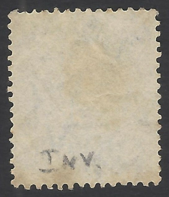 India Gwalior State 1927-35 KGV 1a3p watermark inverted used SG O65w