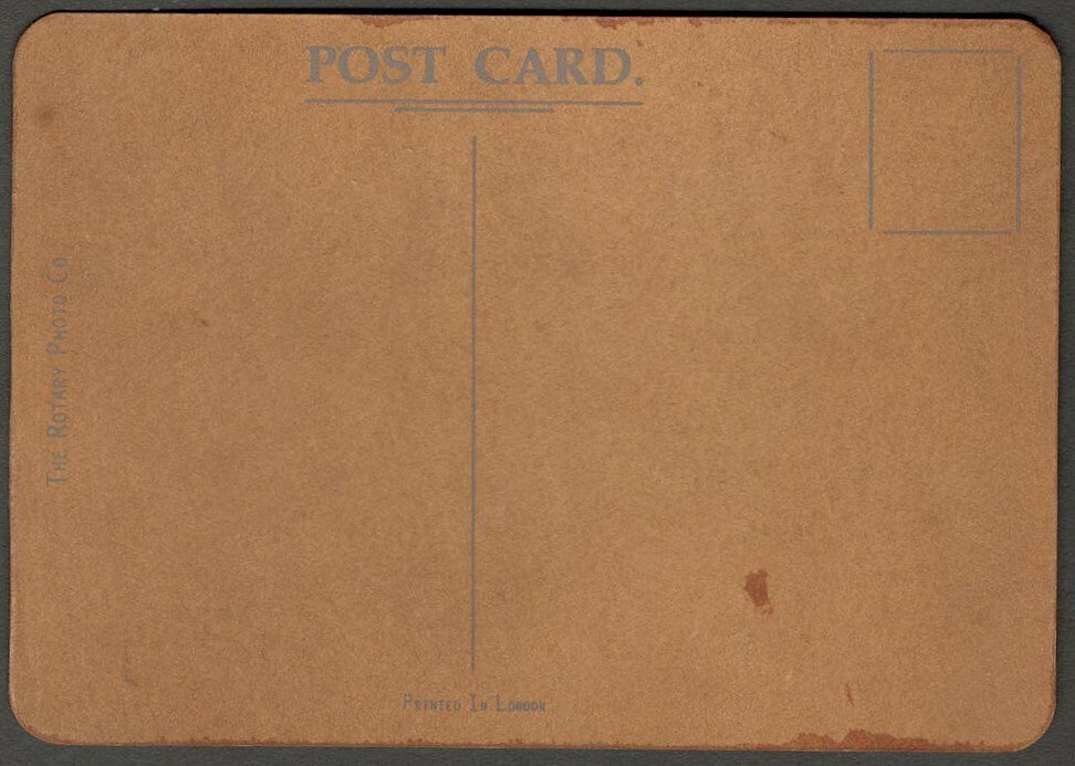 AOP India vintage look replica postcard Sayaji Rao Gaekwar Maharaja Baroda State