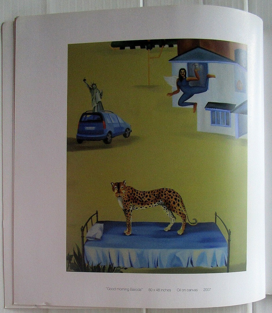 India Contemporary Art NIRMALA BILUKA 2007 Exhibition souvenir 8pages