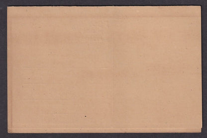 India c.1950 LOCAL DELIVERY postal card & reply card mint (2)
