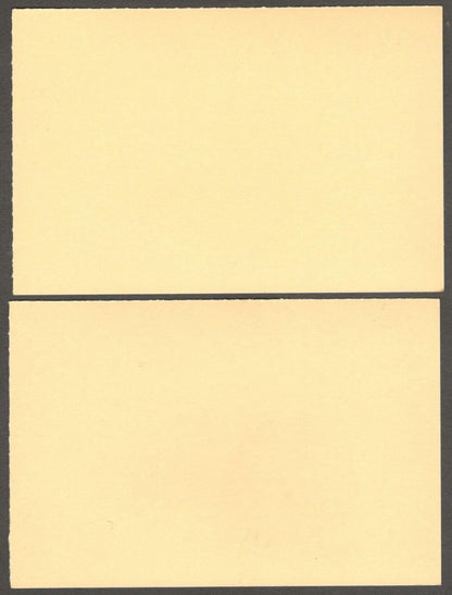 (AOP) India CATARACT publicity postal cards in 12 languages unused