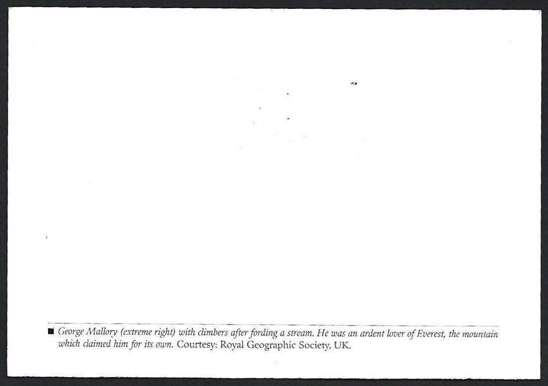 India 2003 Mount Everest maximum card
