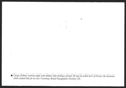 India 2003 Mount Everest maximum card