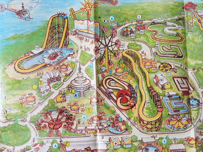 AOP India 1990's Amuzement Park Essel World Promotional Brochure 