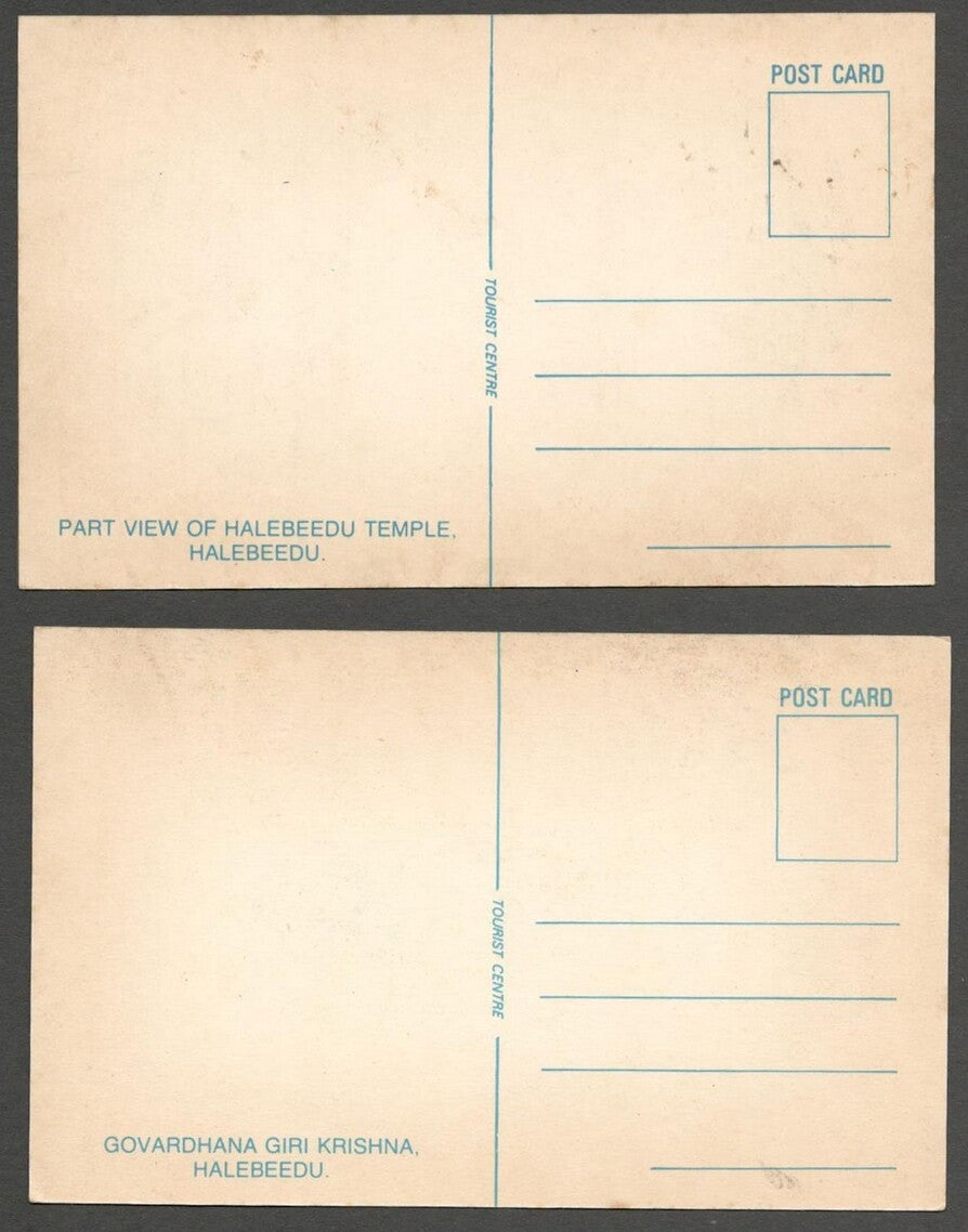 AOP India vintage postcards HALEBEEDU (10)