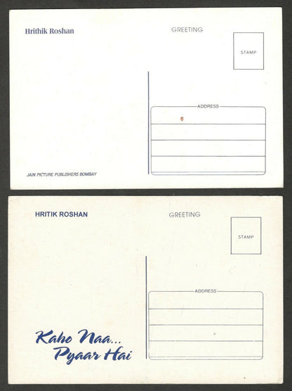 India Bollywood vintage postcards HRITHIK ROSHAN (9)