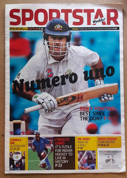 India Sportstar 2006-11 CRICKET cover issues 10” X 13” (5)