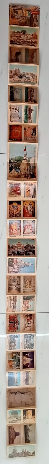 AOP India SARNATH vintage tourist booklet of 10 postcards