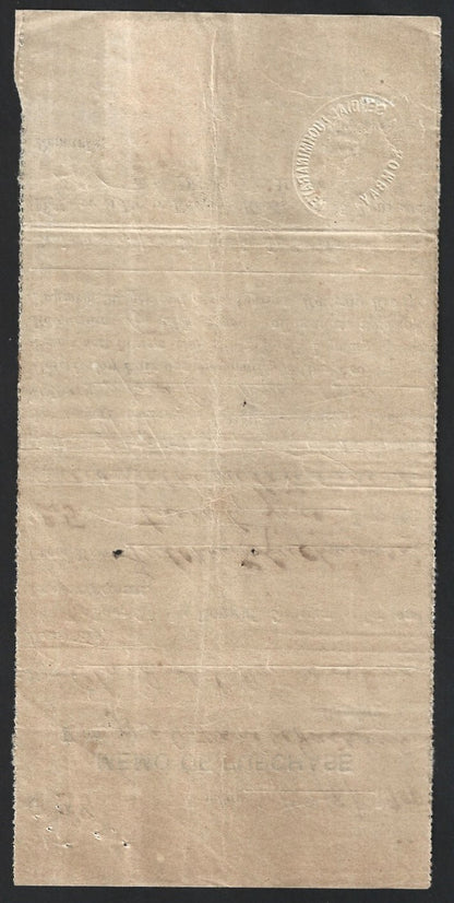 India & States revenue stamps on SMALL documents