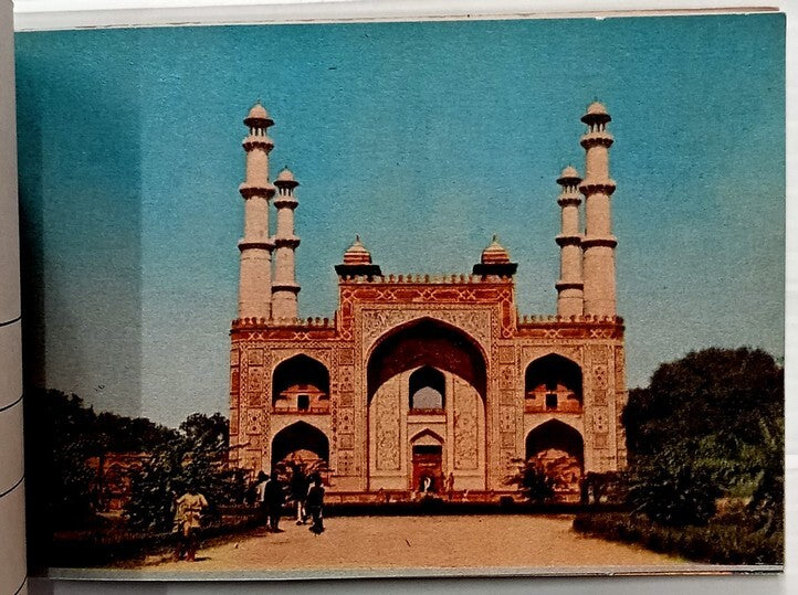 AOP India SARNATH vintage tourist booklet of 10 postcards
