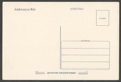 AOP India Bollywood postcard AISHWARYA RAI