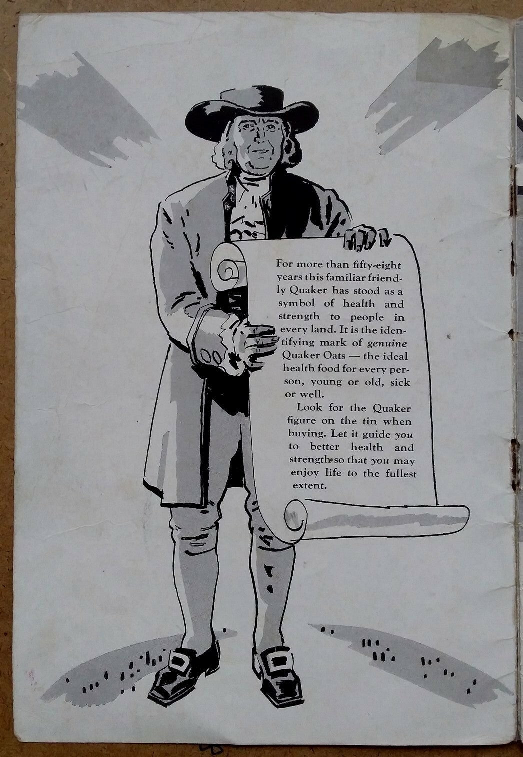 India 1930s Quaker Oats promotional booklet Cricket etc. SPORTS & YOUTH OF INDIA