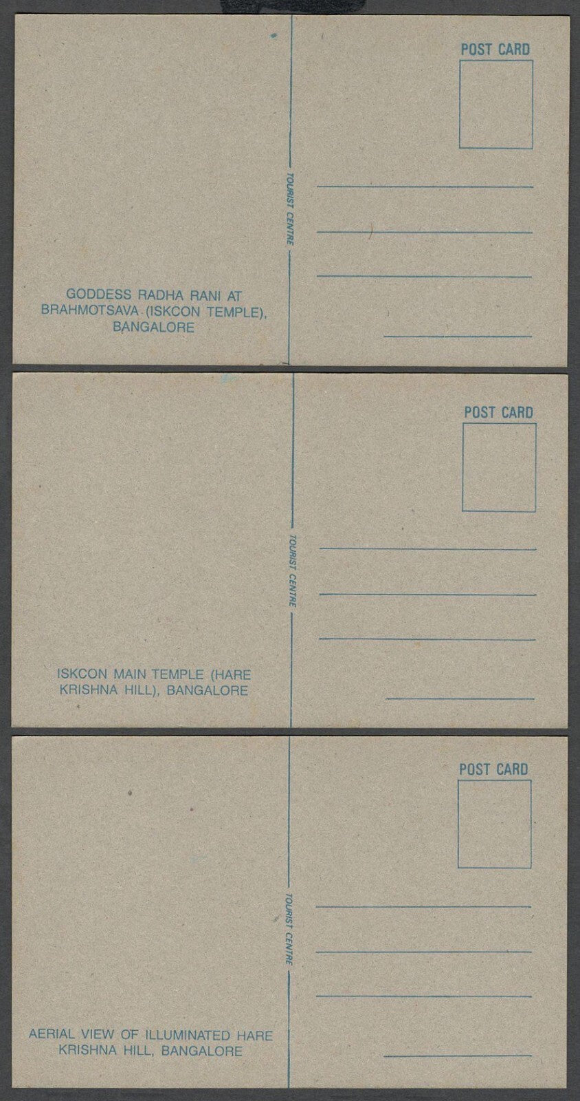 (AOP) India vintage postcards BANGALORE (9)
