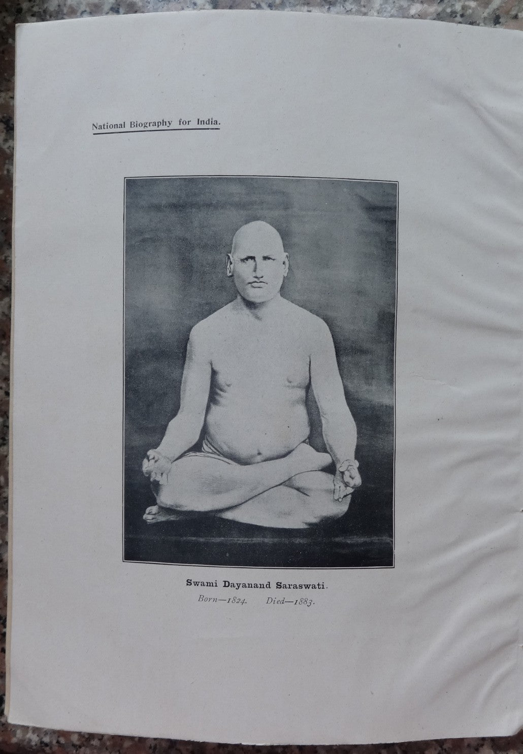 A National Biography of India Volume 3 1911 NO COVER 9 plates