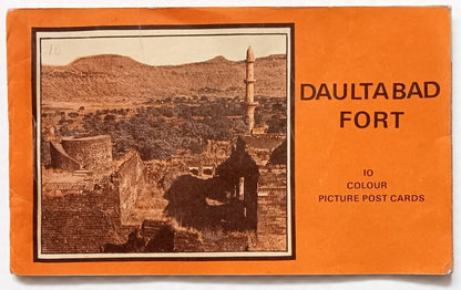 AOP INDIA DAULATABAD FORT vintage booklet of 10 postcards