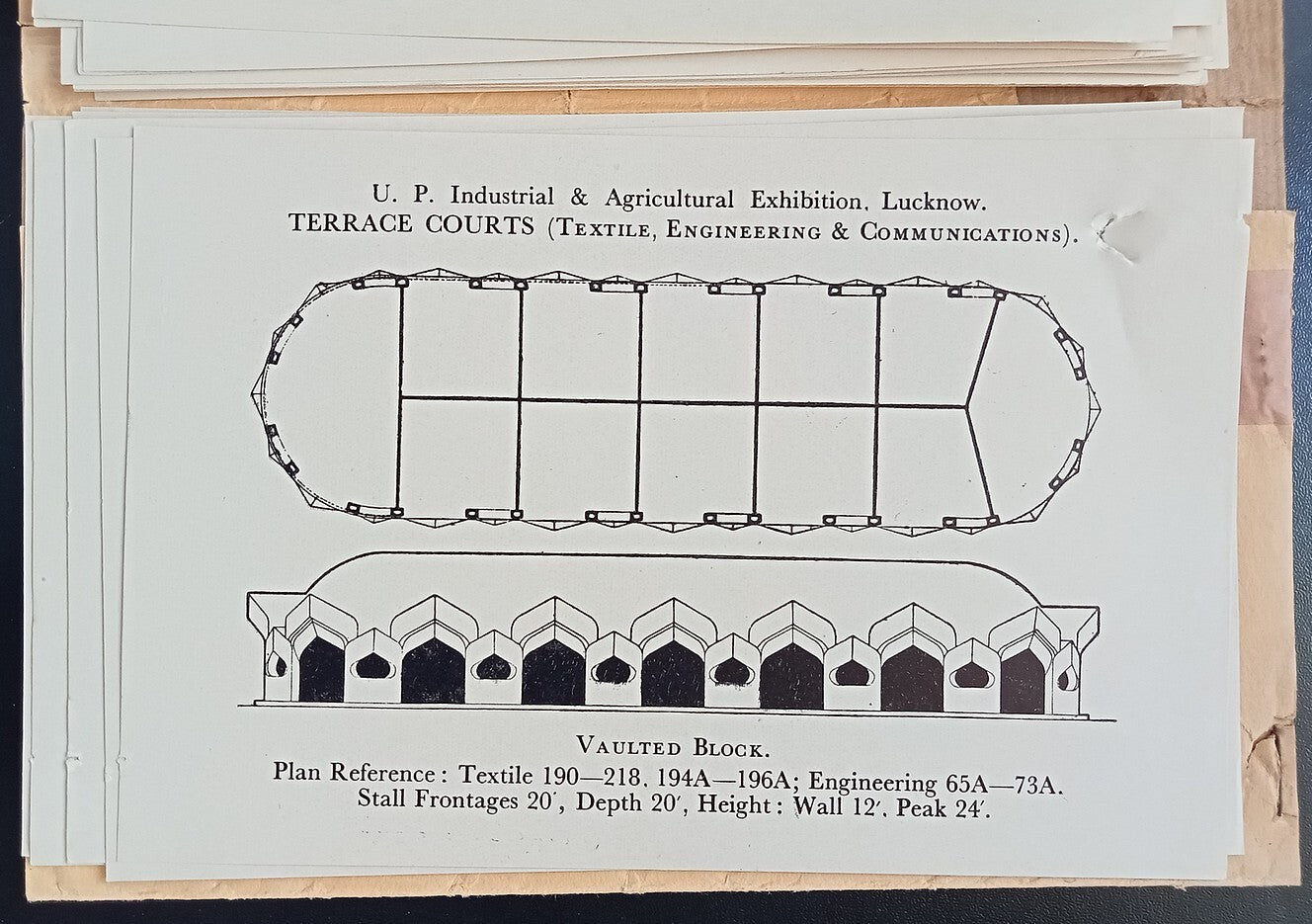 India THE UP INDUSTRIAL & AGRICULTURAL EXHIBITION Album