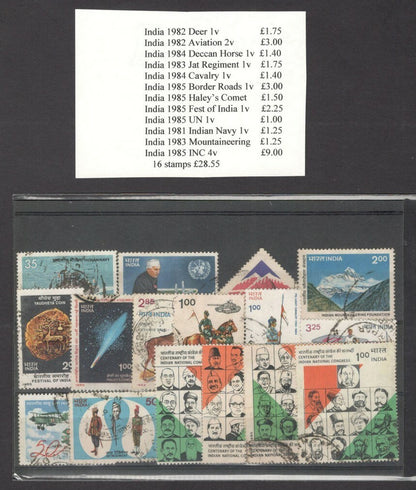 India 1951-2008 used & MNH collection SCV $434.25+++