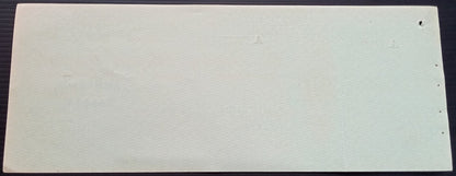 (AOP) India BANK OF BHOPAL vintage check / cheque unused