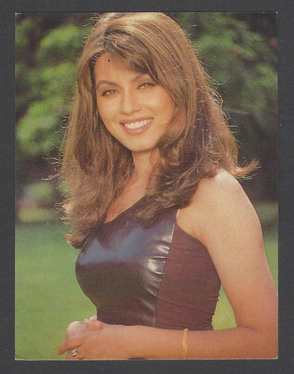 AOP Bollywood India promotional mini postcard (3x4 inches) MAHIMA CHAUDHARY