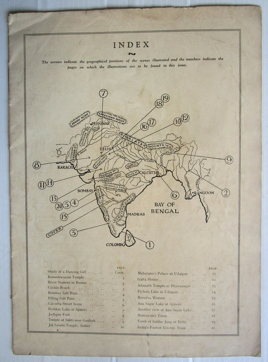 Indian Pictorial Education 1930s issues – no covers (2)