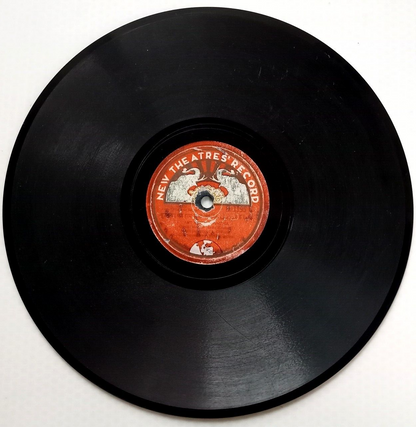 India New Theatres' Record 78rpm record - 1945 Movie : Wasiyat Nama