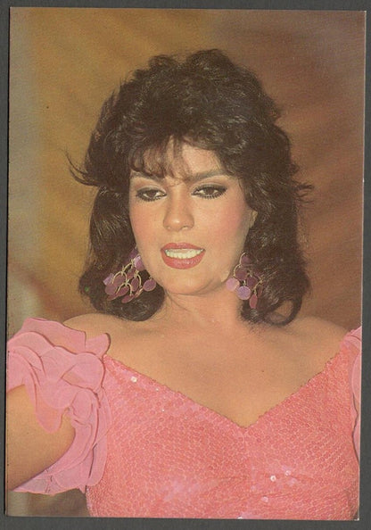 AOP India Bollywood vintage postcard ZEENAT AMAN