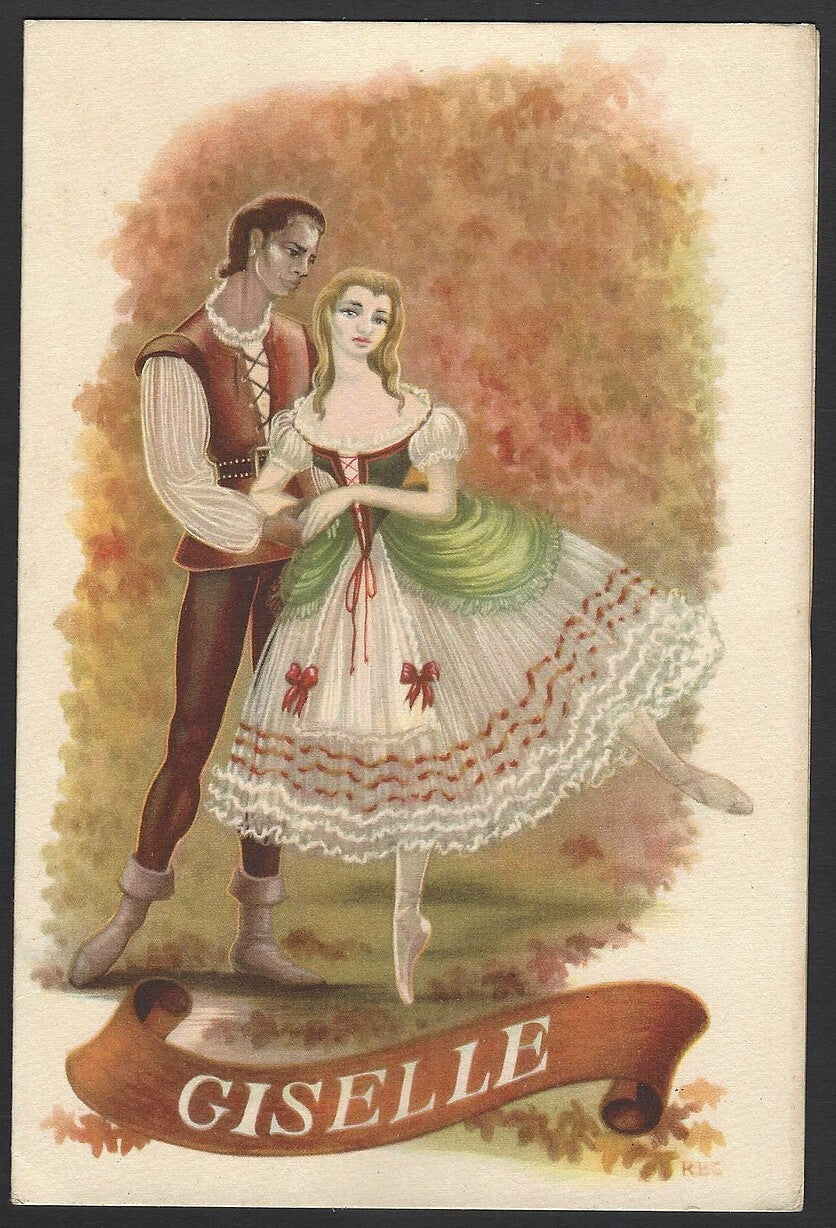 B.I. British India Line Ballets menu cards (4)