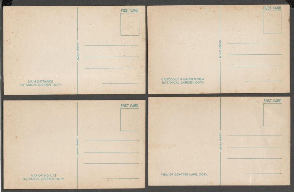 AOP India OOTY vintage postcards (10)