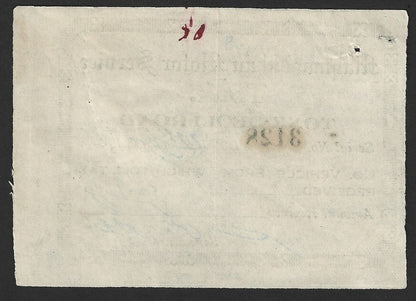 India MAHMOODKHAN MOTOR SERVICE, Tonk Deoli Road 1940s toll tax receipt