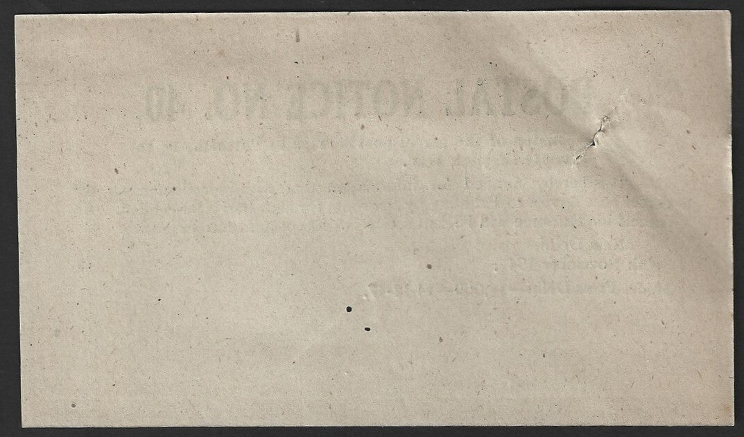 India POSTAL NOTICE #40 10 Nov 1947 Suspension Service to Palestine + CIRCULAR