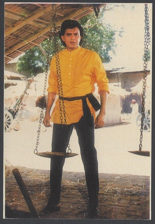 AOP India Bollywood vintage postcard - Mithun Chakraborty