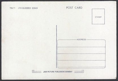 AOP India Bollywood vintage postcard - SHAH RUKH KHAN
