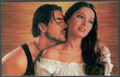 AOP India Bollywood vintage postcard JOHN ABRAHAM & BIPASHA BASU