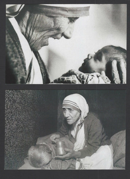 India 2016 Canonization Mother Teresa set 9 official cards used FD