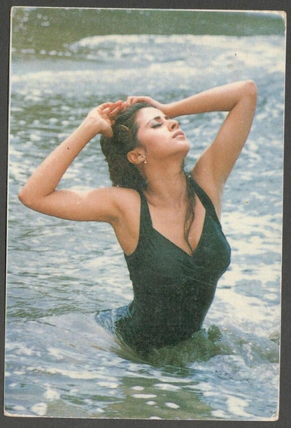 AOP India Bollywood vintage postcard URMILA MATONDKAR