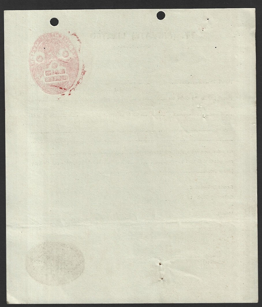 India Government of Mysore HUNDI (Promissory Notes) 0.50R, 1R, 5R & 10R