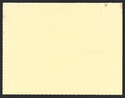 India 50p postal card with major printing and cutting error
