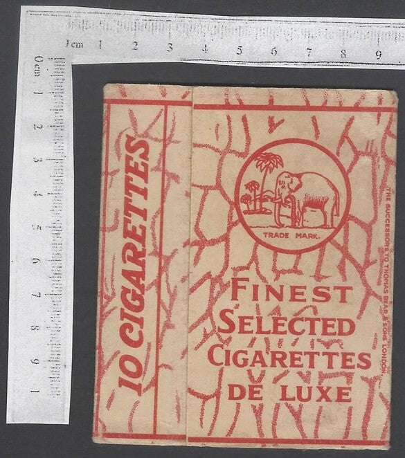 AOP India vintage empty cigarette packet BEARS' SPECIALS