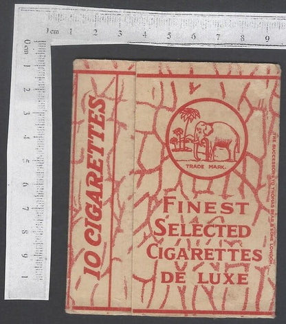 AOP India vintage empty cigarette packet BEARS' SPECIALS