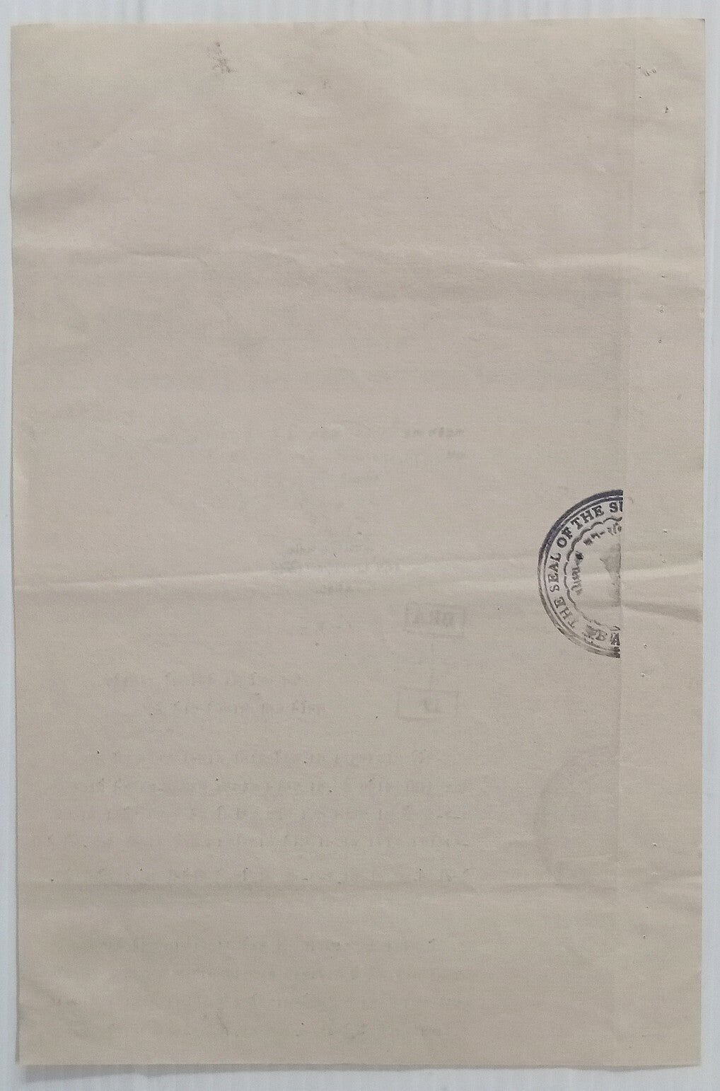 AOP India Capital 200R stamp paper Wmk Type 15