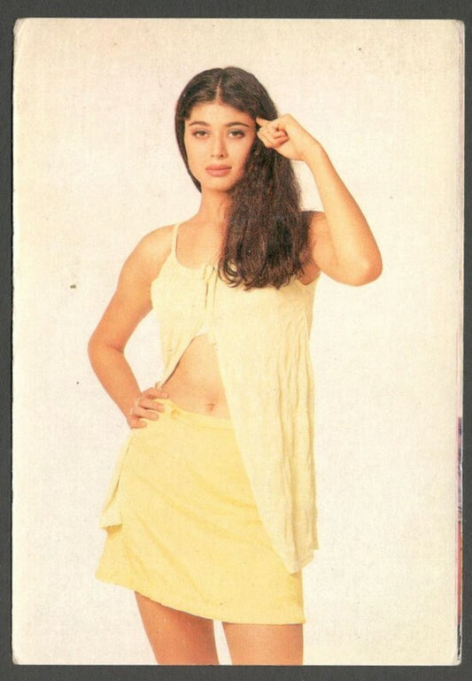 AOP India Bollywood POOJA BATRA vintage postcard 