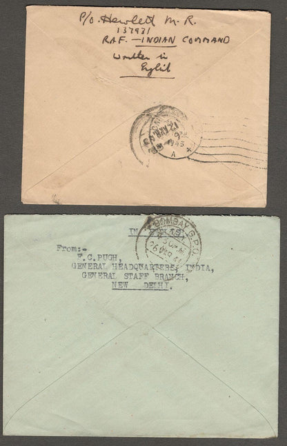 India WW2 military covers (54)