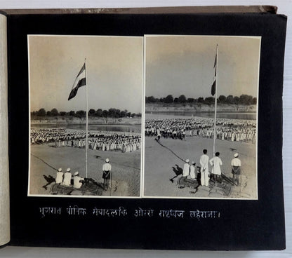 India 1950 photo album President Rajendra Prasad in BARDOLI 27 photos zaz