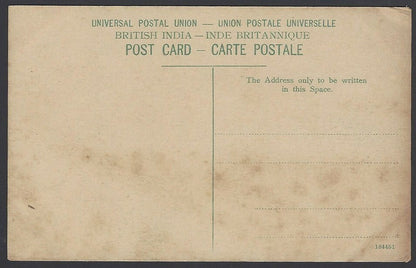 India Poona vintage tinted postcard Grand Stand & Race Course