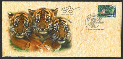 India 2017 Nature set of 6 FDCs