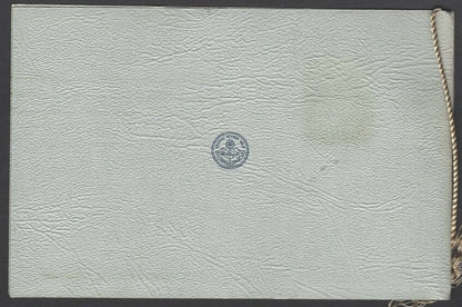 India 1951 Telegraph Centenary presentation folder used FD